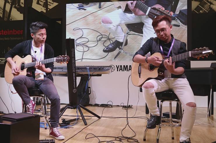 旋乐吧盛大亮相Music China 2018，呈现世界级乐器展体验