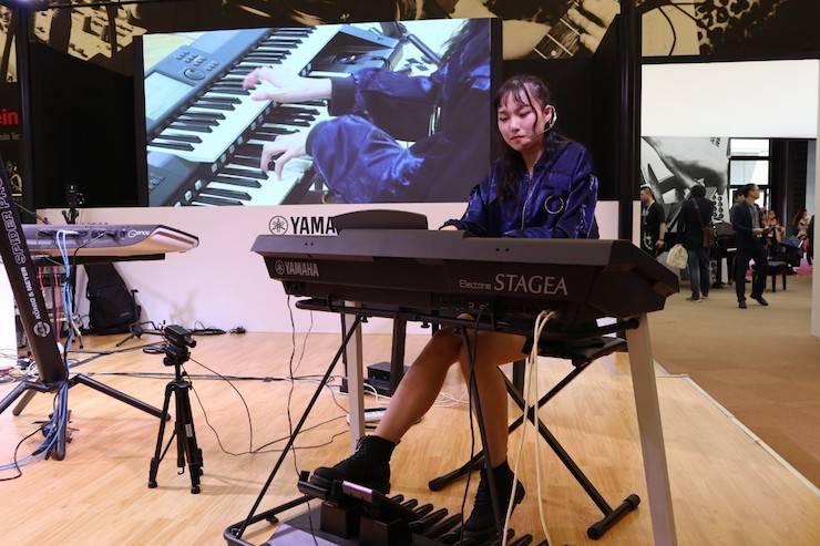 旋乐吧盛大亮相Music China 2018，呈现世界级乐器展体验