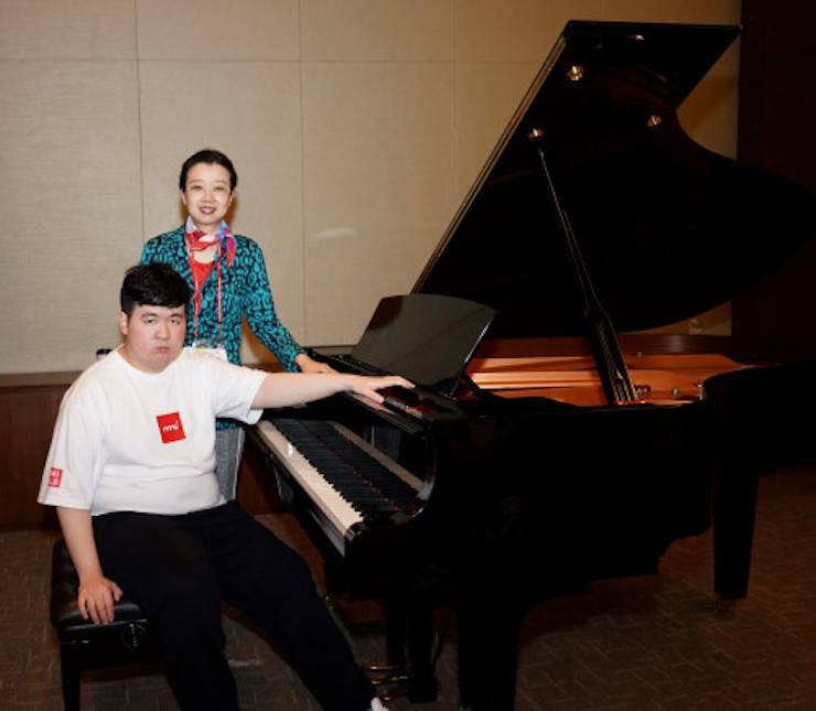 “旋乐吧未来艺术家”刘明康首秀《2019国际特奥·韩国艺术节》