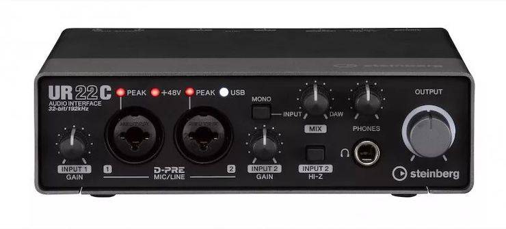 升级 USB-C 和 32/192：Steinberg 发布 UR22C、UR44C 和 UR816C 音频接口