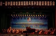 旋乐吧钢琴奏响“滨海之夜” 