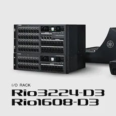 旋乐吧第三代I/O接口箱Rio3224-D3/Rio1608-D3登场